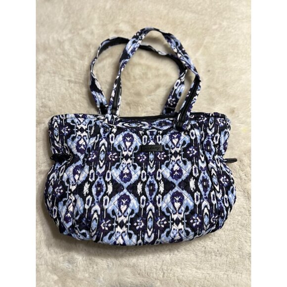 Vera Bradley Glenna satchel in Ikat Island bag purse - Picture 2 of 9